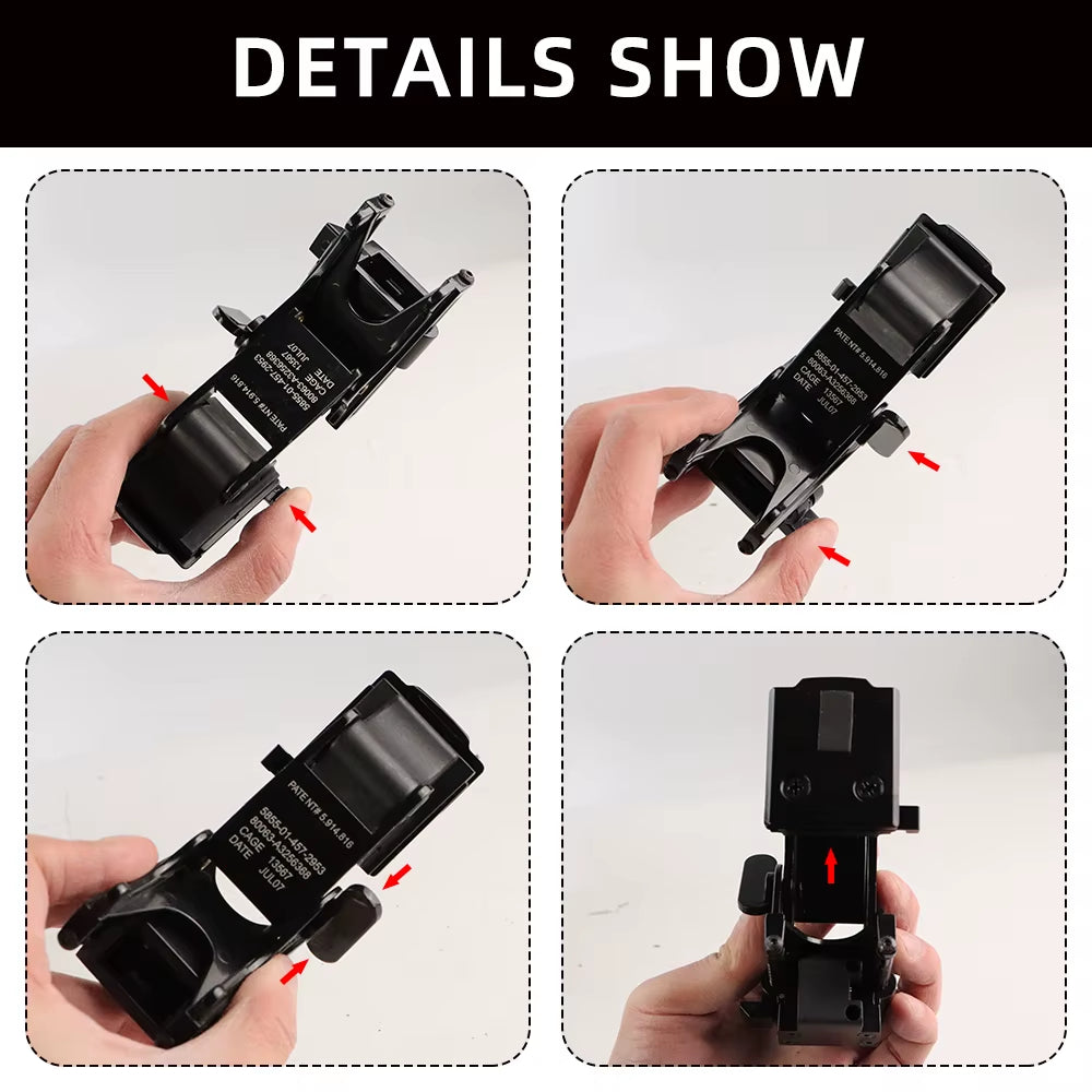 Tactical Helmets Night Vision Bracket for NVG PVS-14/PVS-7 Fast MICH Helmet Mount Accessories Military Tactical Equipment