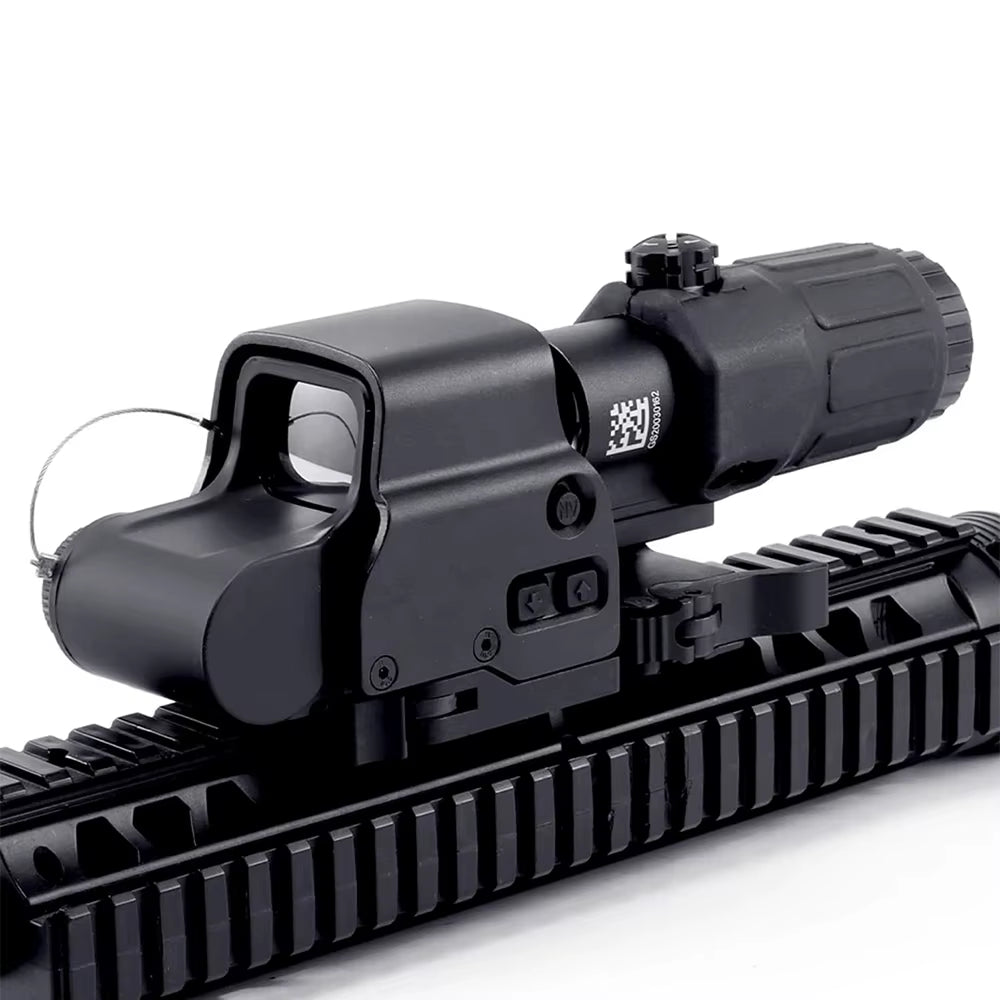 558+G43 Holographic Collimator Sight 558+G33/G45 Red Dot Optic Sight Tactical Hunting Gear W/20Mm Rail Mounts&Quick Detach Lever