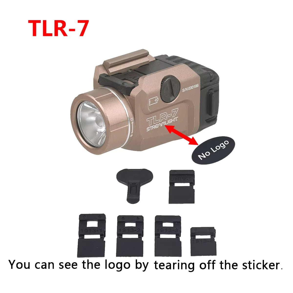 TLR Tactical Weapons Scout Light Pistol Gun Flashlight TLR-1 TLR-1HL TLR-3 TLR-4 TLR-7 TLR-8 LED Hunting Spotlight Gun Torch