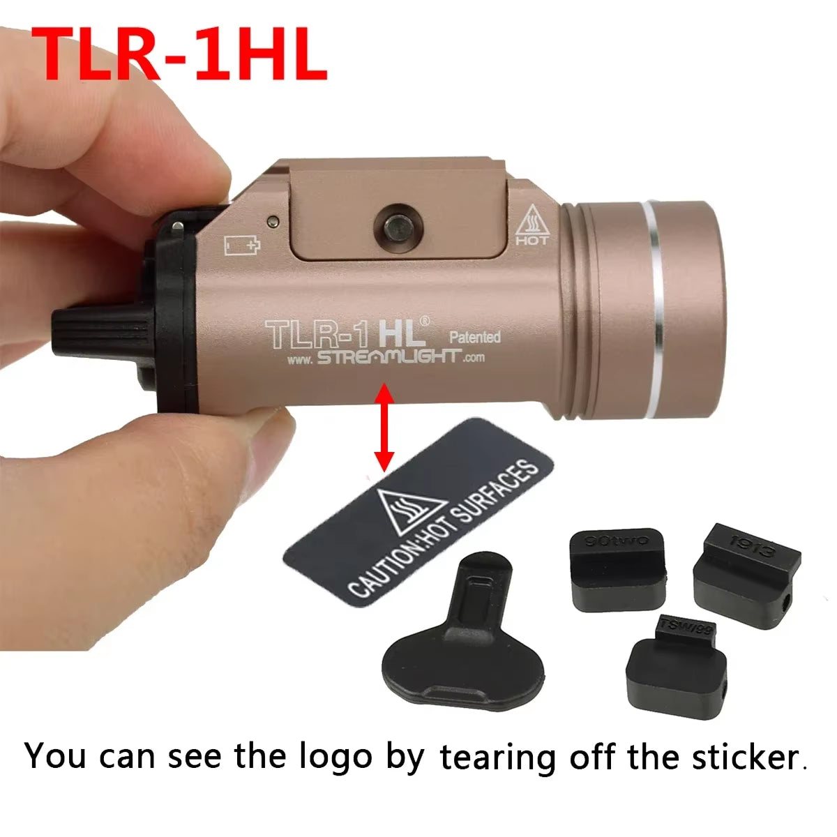 TLR Tactical Weapons Scout Light Pistol Gun Flashlight TLR-1 TLR-1HL TLR-3 TLR-4 TLR-7 TLR-8 LED Hunting Spotlight Gun Torch