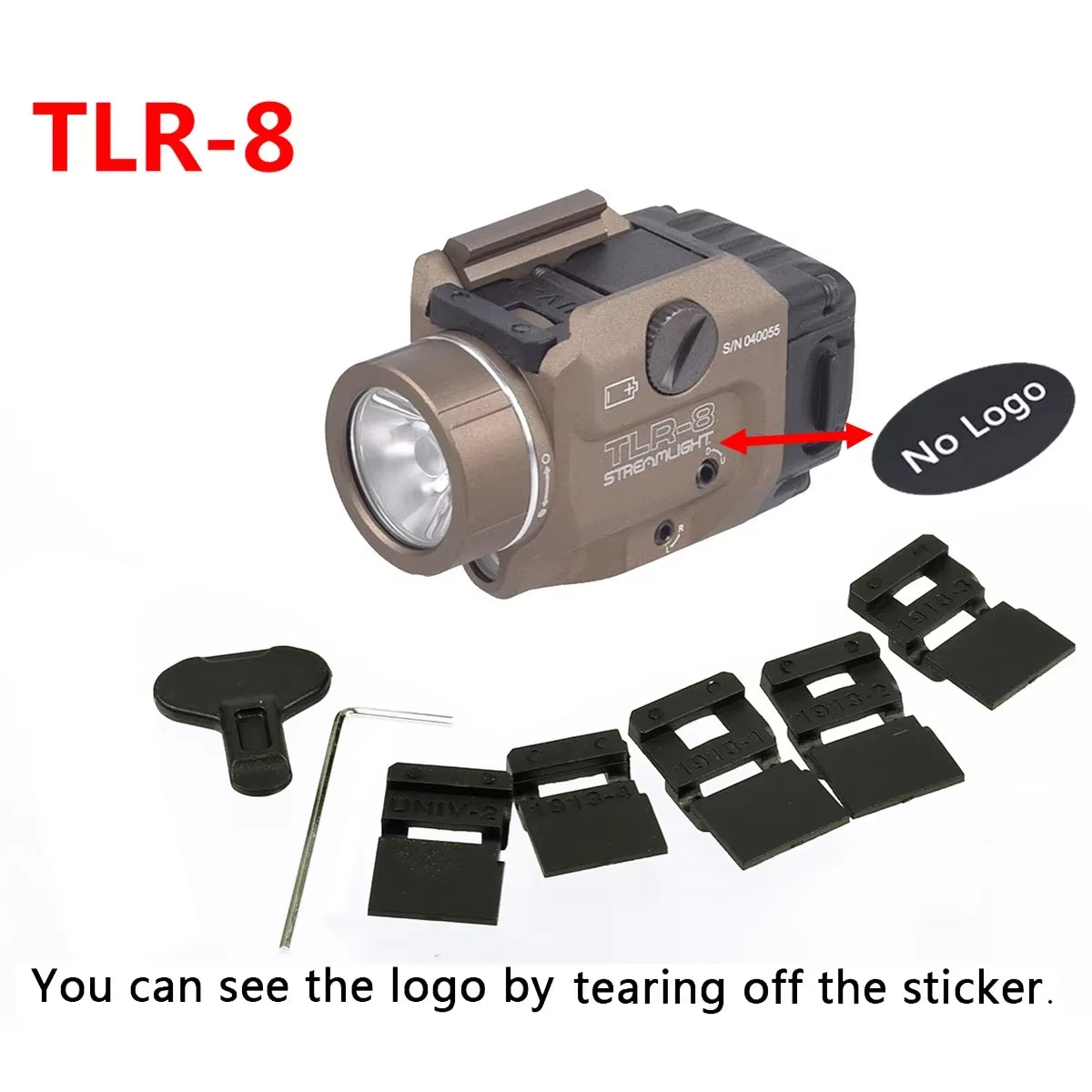 TLR Tactical Weapons Scout Light Pistol Gun Flashlight TLR-1 TLR-1HL TLR-3 TLR-4 TLR-7 TLR-8 LED Hunting Spotlight Gun Torch