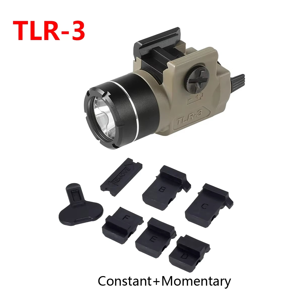 TLR Tactical Weapons Scout Light Pistol Gun Flashlight TLR-1 TLR-1HL TLR-3 TLR-4 TLR-7 TLR-8 LED Hunting Spotlight Gun Torch